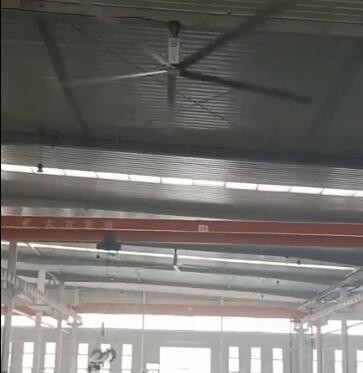 厂区万向注册大风扇案例