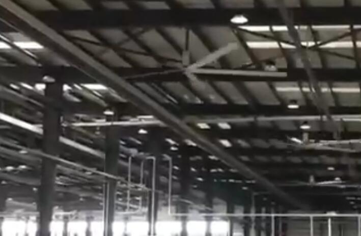 工厂万向注册大风扇案例视频